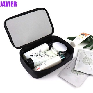 JAVIER Mesh Cosmetic Bag Fashion Personality Travel Nylon Makeup Organizer Female Zipper Storage Bag