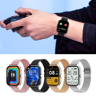 ใหม่ผู้หญิงสมาร์ทนาฬิกาผู้ชาย 1.69 "หน้าจอสี Full touch Fitness Tracker บลูทูธสมาร์ทนาฬิกาสุภาพสตรีสมาร์ทนาฬิกา