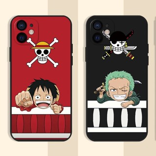 เคส Samsung A01 A02 A03S A10S Samsung J2 Prime J7 Prime J4 Plus J6 Plus เคสป้องกันโทรศัพท์มือถือ One Piece Luffy Zoro