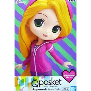 Rapunzel Avatar Style - Normal Color ของแท้ JP - Q Posket Banpresto [โมเดล Disney]