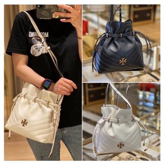 Tory burch bucket bag TB กระเป๋าหูรูด กระเป๋าสะพายไหล่ข้างเดียว สําหรับผู้หญิง