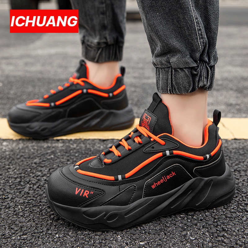 Safety Shoes รองเท้าเซฟตี้หัวเหล็ก ผู้ชาย ผู้หญิง แฟชั่น 8803