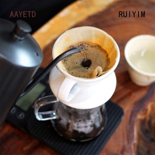 Ruiyim 600 ชิ้น กระดาษกรองกาแฟ ทรงกลม ถ้วยกระดาษ กาน้ําชา กรอง เครื่องชงกาแฟเอสเปรสโซ่