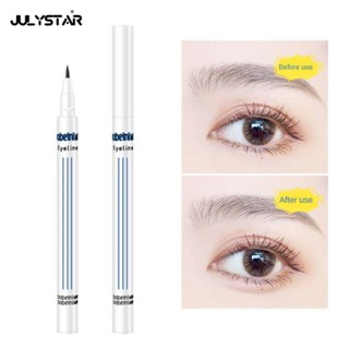 JULYSTAR  Liquid Silkworm Shadow Pen Color ไม่เลอะกันน้ำกันเหงื่อติดทนนานแห้งเร็วไม่เลอะปากกาไหมนอนใหม่