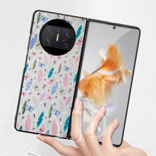 Yjd เคสโทรศัพท์แข็ง กันกระแทก สวยหรู สําหรับ Huawei Mate X3