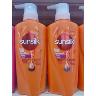 ซันซิลขวดสีทองช่วยขจัดผมเสีย Sunsilk golden bottle eliminates damaged hair.