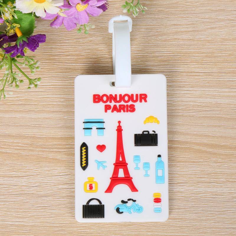 ✨ส่งไวจากไทย✨ป้ายห้อย สําหรับติดกระเป๋าเดินทาง PVC travel luggage tag
