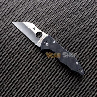 มีด Spyderco Yojimbo 2 มีดพับ อุปกรณ์แคมป์ปิ้งเดินป่า (สำเนา)