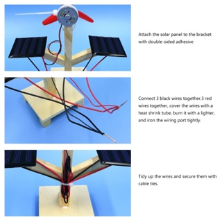 ชุดโมเดลพัด พลังงานแสงอาทิตย์ DIY ของเล่นวิทยาศาสตร์ สําหรับเด็กนักเรียน