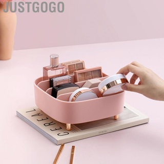 Justgogo Cosmetic Storage Organizer Desktop Organization Multifunction Adjustable Makeup Holder for  Lipsticks