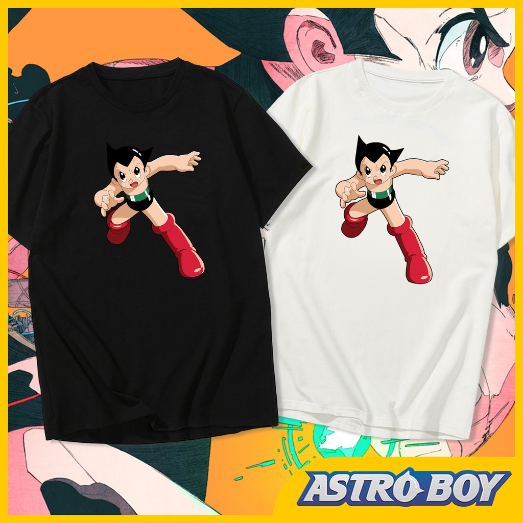 XYH  ASTRO BOY เสื้อยืด ASTRO BOY อะนิเมะเสื้อที่ได้รับแรงบันดาลใจจาก Unisex ขนาดเอเชียหลากหลายสี _C