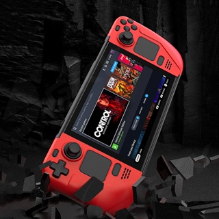 Gkk 5 in 1 เคสพลาสติกแข็ง กันกระแทก สําหรับเกมคอนโซล Steam Deck