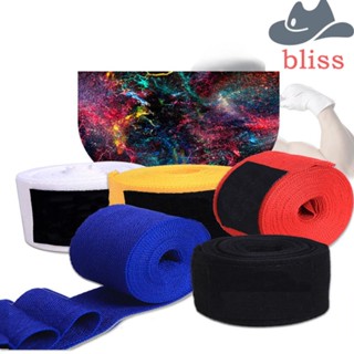 Bliss ผ้าพันแผล สําหรับชกมวย Sanda Kick สําหรับชกมวย MMA Traing Protection For Combat Wrist Wraps Sports Wraps Bandage Hand Gloves