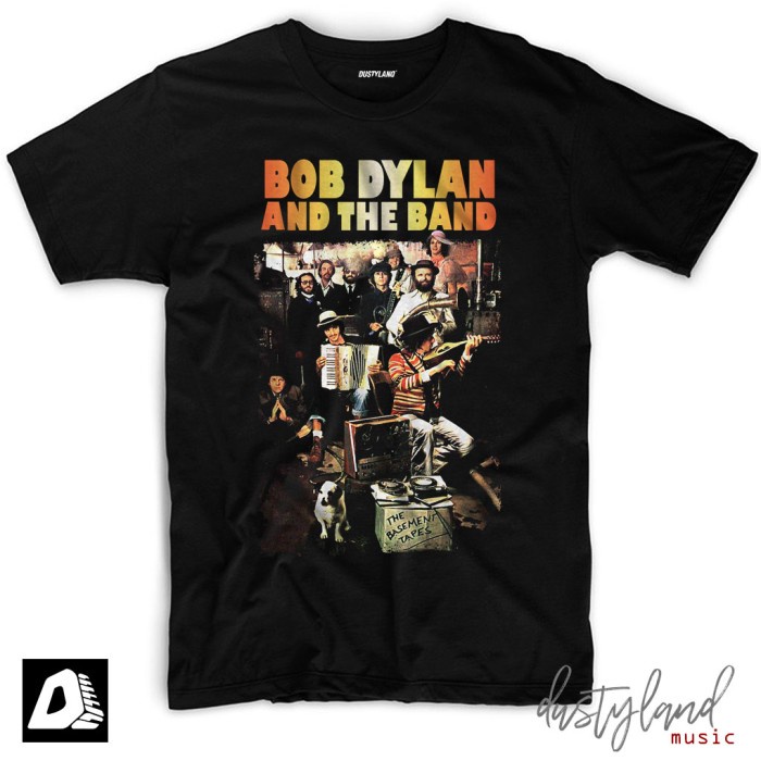 เสื้อยืด พิมพ์ลาย Bob DYLAN Band TAPES