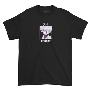 เสื้อยืด พิมพ์ลายอนิเมะ Killua Hunter X Hunter สไตล์วินเทจ