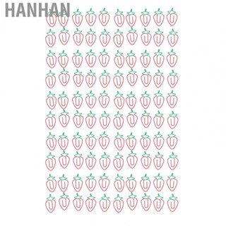 Hanhan Strawberry Paper Clips Small Paper Clips Strawberry Style  for