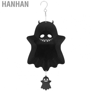 Hanhan Halloween Wind Chimes Pretty Appearance Stainless Steel Halloween Wind Bell for Gardens