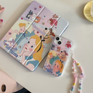 เคสหนังอะคริลิคแข็ง ลายเจ้าหญิง สําหรับ IPad Mini6 IPad5 6 7 8 9 Air Air1 Air2 Air3 Air4 Air5 10.9 นิ้ว Pro10.5 Pro11 2018 2020 2021 2022