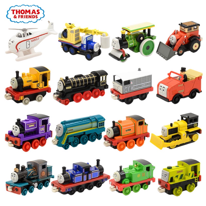 โมเดลรถยนต์ Thomas Train James แบบแม่เหล็กอัลลอยด์ ของเล่นสําหรับเด็ก