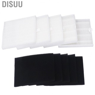 Disuu Sweeping Robot Filters  Dust Filtering Easy To Replace Sweeper Filters 5 PCS High Efficiency Particulate Air  for Maintain