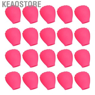 Keaostore Makeup Brush Covers  Dustproof Large 20pcs Travel Brush Covers Pink Portable  for Home