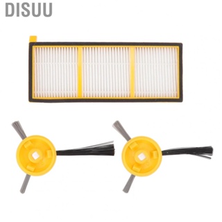 Disuu Sweeper Filter Side Brush Kit  Sweeper Replacement Filter Side Brush Capturing Fine Particles Replacement Parts Easy To Install  for Maintain