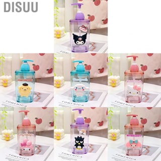 Disuu Plastic Clear Travel Bottle Cute Shape Lightweight Empty Conditioner for  Shower Gel