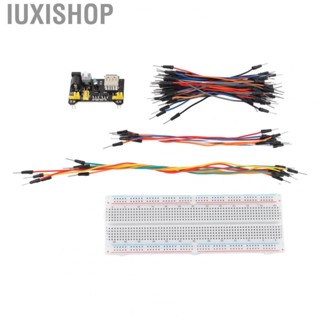 Iuxishop 65Pcs Wire  830 Tie Points Breadboard Stable 3.3V 5V Power Supply Module Less Error  for DIY Project Programming