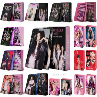 โปสการ์ดโลโม่ อัลบั้ม Black-Pink BPTG Coachella LISA ROSE Jisoo JENNIE สีดํา สีชมพู ราคาถูก 55 ชิ้น
