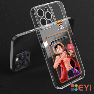 เคสป้องกันโทรศัพท์มือถือซิลิโคน tpu แบบนิ่ม ลายการ์ตูนวันพีช กันกระแทก สําหรับ Apple Iphone 13 11 14promax x xr 12 xsmax 7 8plus 6 6plus