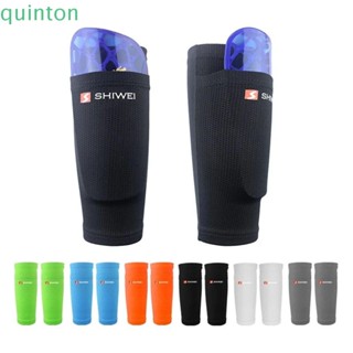 Quinton Shin Guards ถุงเท้าไนล่อน สําหรับ. Chidren ปลอกสวมหุ้มข้อเท้า เพื่อความปลอดภัย สําหรับเล่นกีฬาฟุตบอล