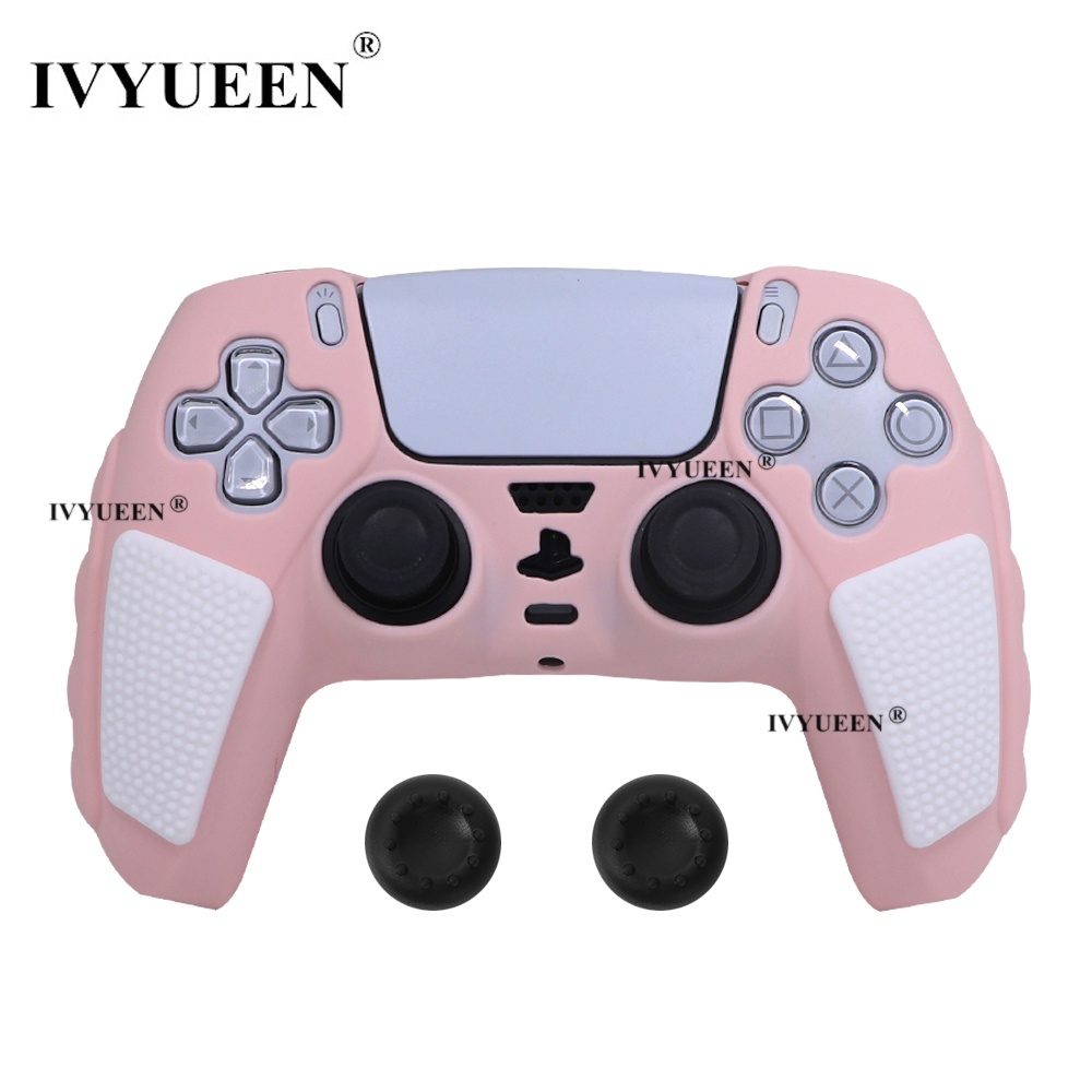 Ivyueen เคสยางซิลิโคน แบบหนาพิเศษ สําหรับจอย PlayStation 5 PS5