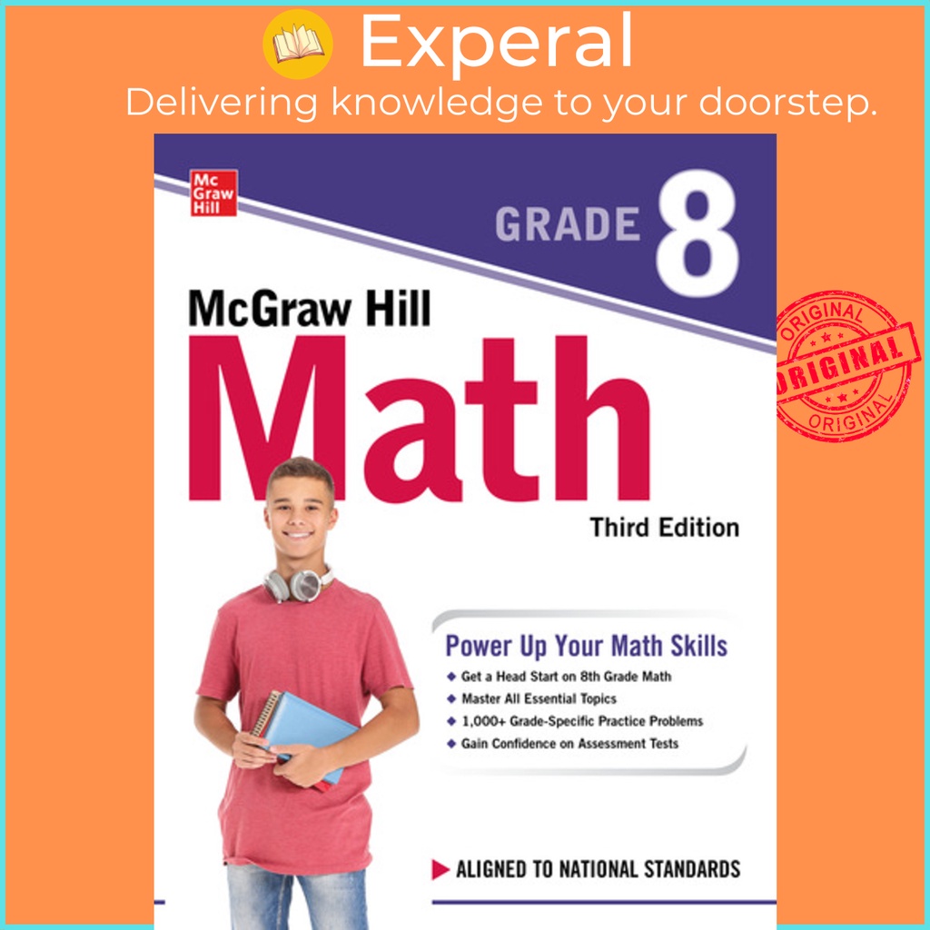 McGraw Hill Math Grade 8, Third Edition โดย McGraw Hill (ฉบับสหรัฐอเมริกาปกอ่อน)
