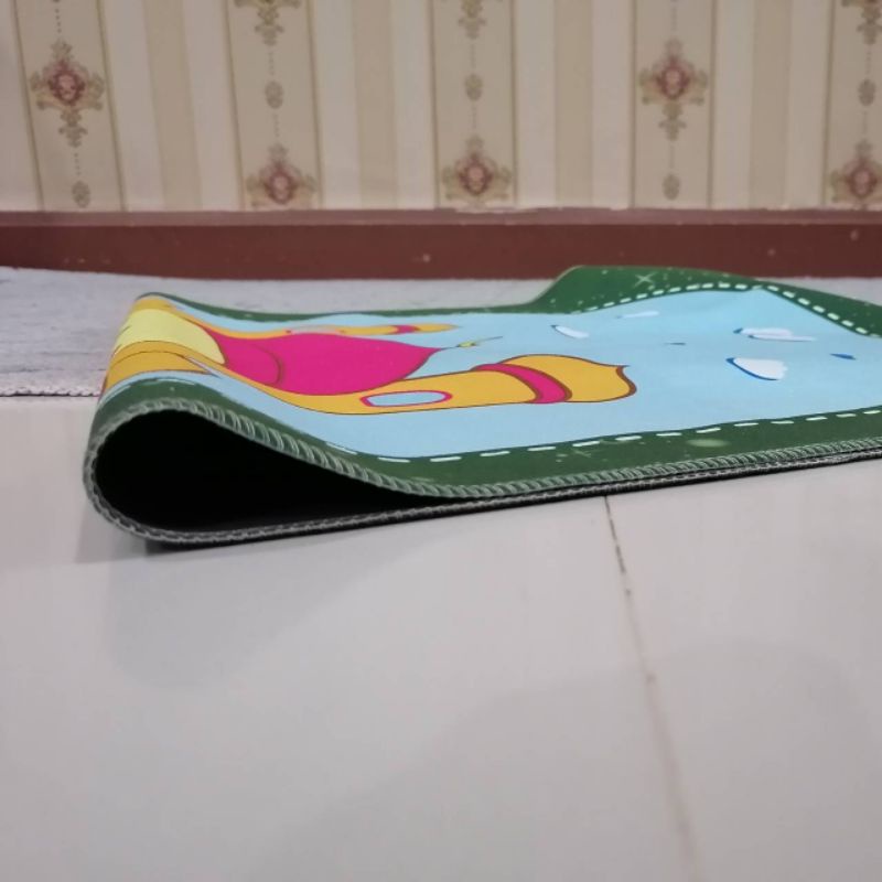 ผ้าปูละหมาดเด็ก​ พรมละหมาดเด็ก​ ขนาด​ 48*90​ซม.​  น้ำหนักเบา​ พกพาง่าย ราคา ถูกที่สุด ดีลบีเคเค แกลเลอรีภาพที่ 8
