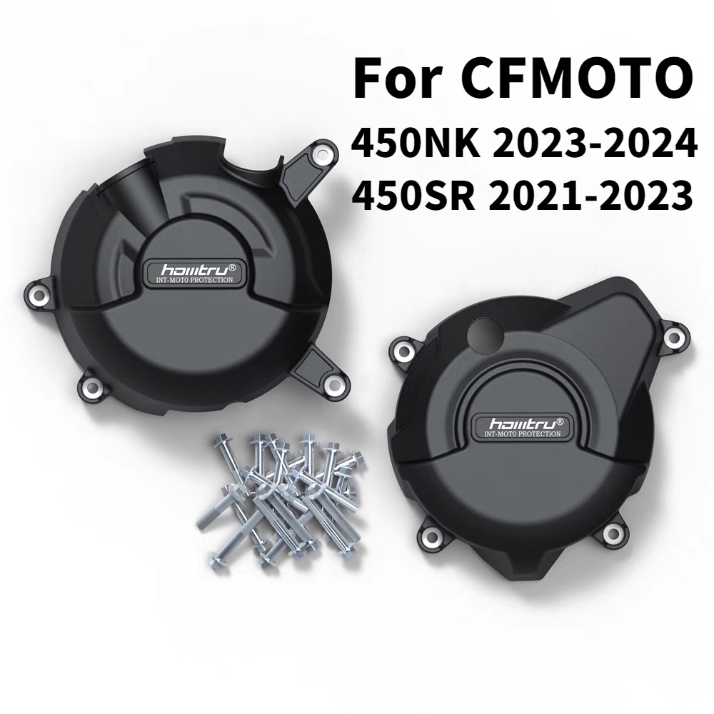 สําหรับ CFMOTO 405NK 450SR รถจักรยานยนต์ฝาครอบเครื่องยนต์ป้องกันสําหรับ CFMOTO 450NK 22-24 450SR 21-