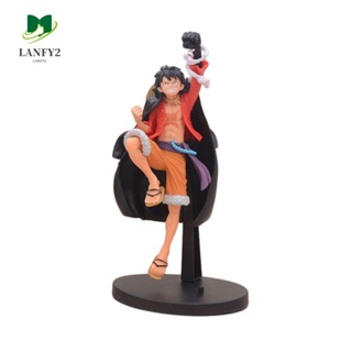 ALANFY โมเดลฟิกเกอร์ PVC รูปลิง Luffy Monkey D Luffy ของเล่น ของสะสม ของขวัญ สําหรับตกแต่ง