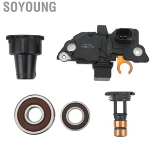 Soyoung Alternator Rebuild Kit 0124525062  Brush Bearing Set for Rabbit L5 2.5L 2007‑2009