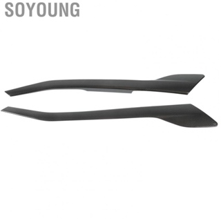 Soyoung Center Console Side Panel   Scratch Gear Panel Side Trim Carbon Fiber Style Interior  for Car Decoration