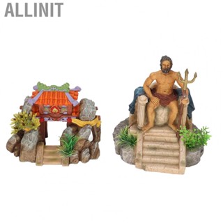 Allinit Resin Statue Dec  Classical House For Underwater Acc HG