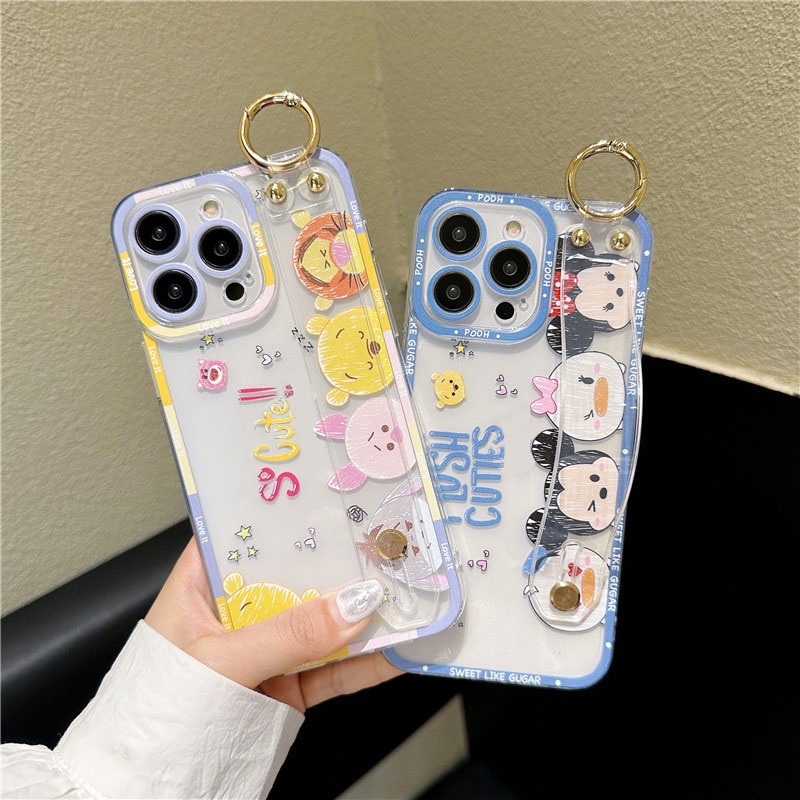 เคส OPPO Reno8T Reno10 5G Pro เคส Reno 6 7 8 Pro 8T T Z 7Z 8Z ออปโป้ Reno 4 3 5 Pro 6Z 4Z 4G 2F Reno7 Reno5 Reno6 Lite ฝาครอบใสการ์ตูนนุ่มใสการ์ตูน