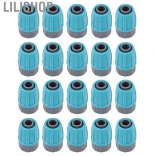 Lilishop Irrigation Tube Locked Nuts Connectors  15 Pieces 16mm  Connectors Lock Nuts  for Irrigation for Tube for Hose