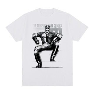 [S-5XL]เสื้อยืดผ้าฝ้าย พิมพ์ลาย Tom Of Finland Lgbt Gay Schwul สไตล์วินเทจ สําหรับผู้ชาย ไซซ์ 4XL 5XL 6XL