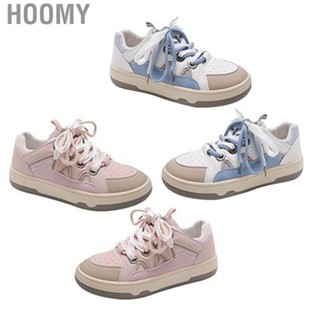 Hoomy Women Sneakers  Retro Prevent Slip Soft Color Block Breathable Women Sports Shoes  for Girls for School