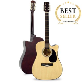 Fantasia Acoustic Guitar กีต้าร์โปร่ง 41 นิ้ว ทรง Dreadnought มาตรฐาน ** กีต้าร์โปร่งมือใหม่ ** F100 / M41