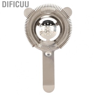 Dificuu Cocktail Strainer Efficient Filtering  Rust Stainless Steel Strainer Bar Tool for Home Mini Bars Clubs Restaurants Supplies