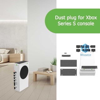 #ผ้าคลุมเกมคอนโซล กันฝุ่น สําหรับ Xbox Series S Dust Plug Mesh N [Misse.Th] 11 ชิ้น