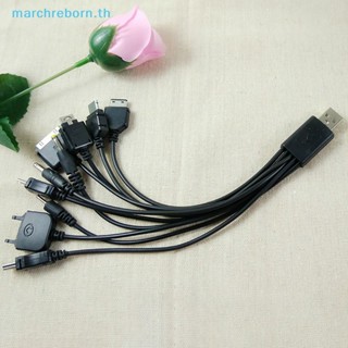 # ขายดีที่สุด # สายชาร์จ USB 10 in 1 สําหรับ Motorola Samsung LG Data Cable