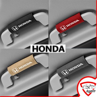 【Honda】4 ชิ้น รถ หลังคา ดึง ถุงมือ หลังคารถ ที่เท้าแขน ดึง ที่จับ ถุงมือ อุปกรณ์ตกแต่งรถยนต์