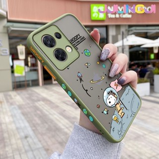 เคสโทรศัพท์มือถือ ซิลิโคนนิ่ม ใส กันกระแทก ลายการ์ตูนสนูปปี้ สําหรับ OPPO Reno 8 Reno8 Reno 8 Pro 5G