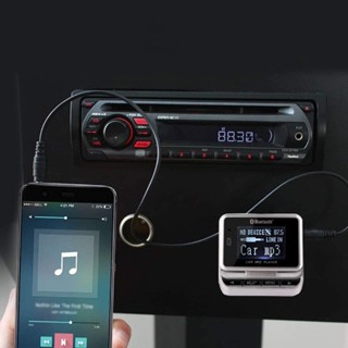 Sup เครื่องส่งสัญญาณ FM MP3 USB แฮนด์ฟรี สําหรับโทรศัพท์มือถือ